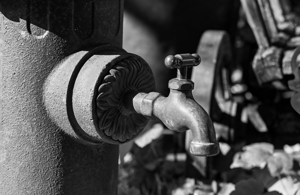 使われない蛇口