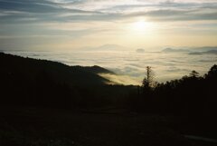 明け方の雲海