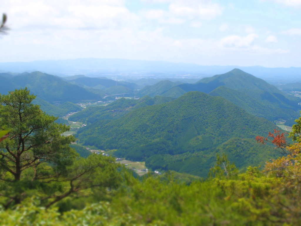 白髪岳からの眺望