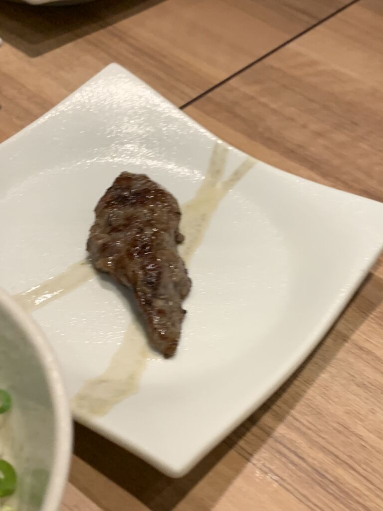 段原一詞の一切れの焼肉