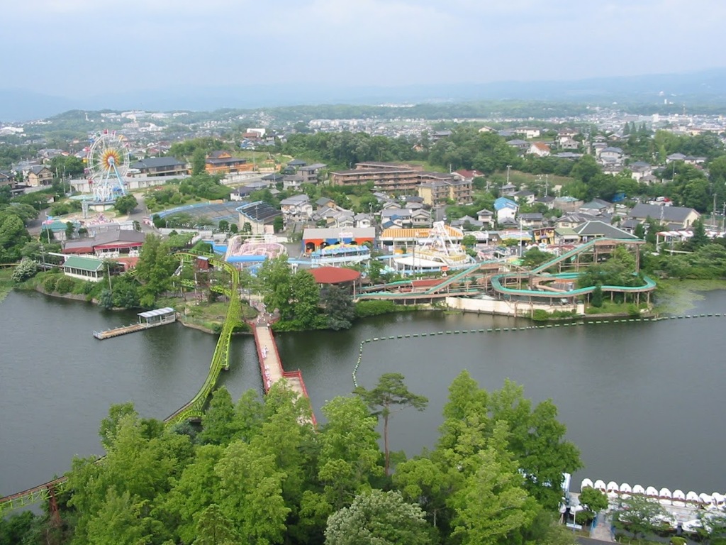 段原一詞のあやめ池遊園地