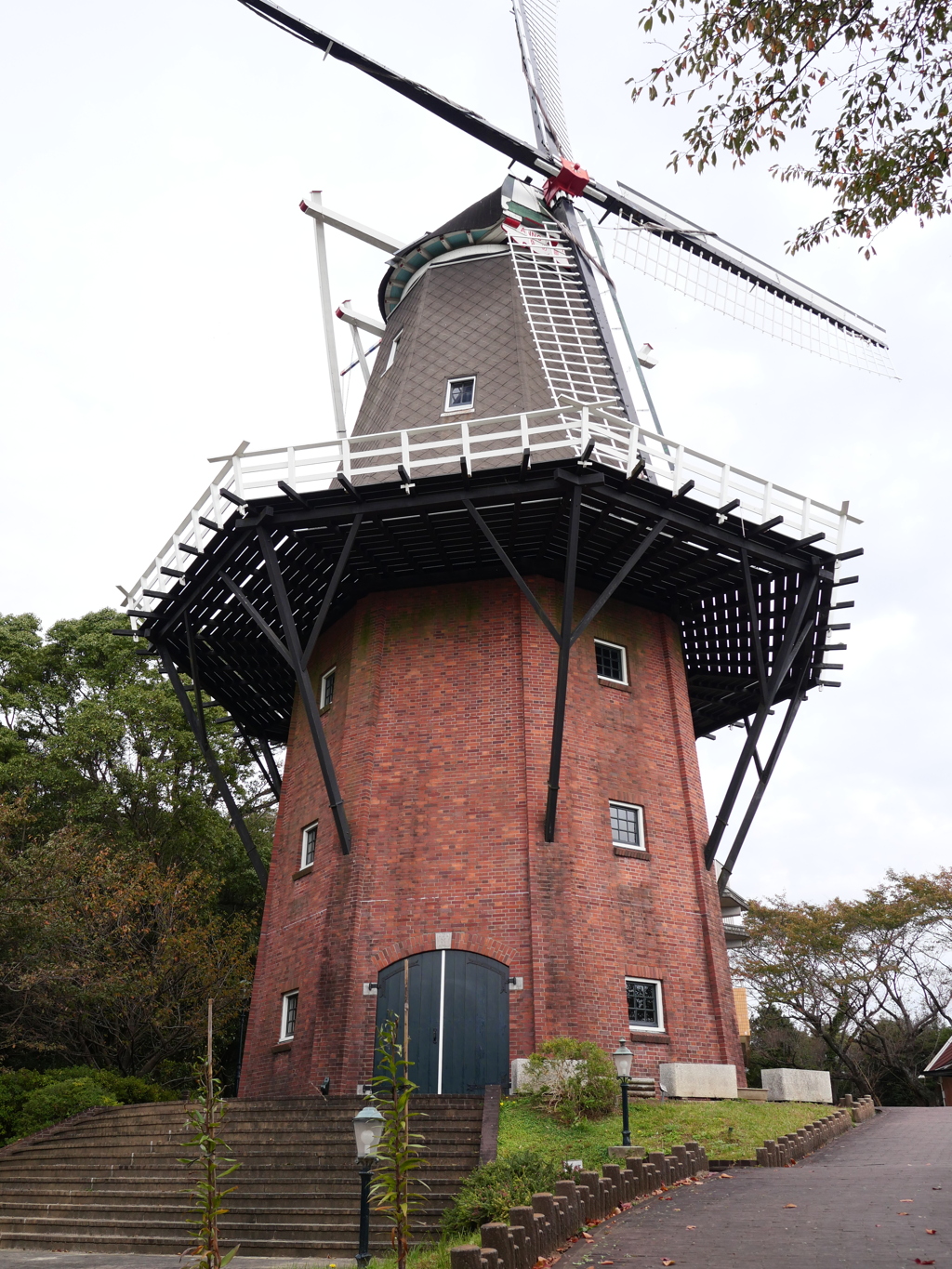 永源山公園ゆめ風車