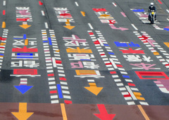 未来の路面　