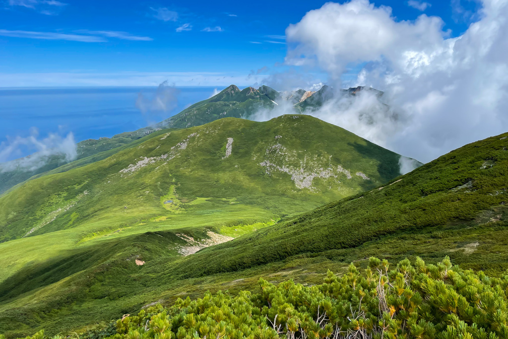 知床連山