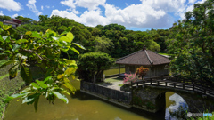 首里城公園内　弁財天堂