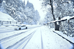 銀世界の綱渡り