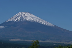 富士山初冠雪