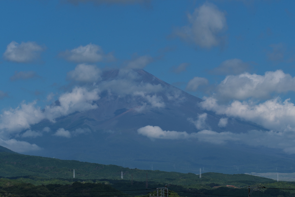 初秋の富士山