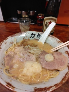今では、珍しい　味噌ラーメン