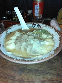 懐かしい味噌ラーメン