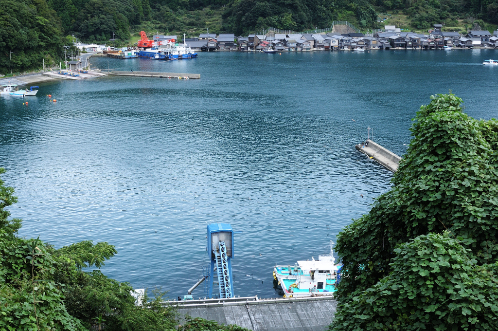 伊根：展望台より