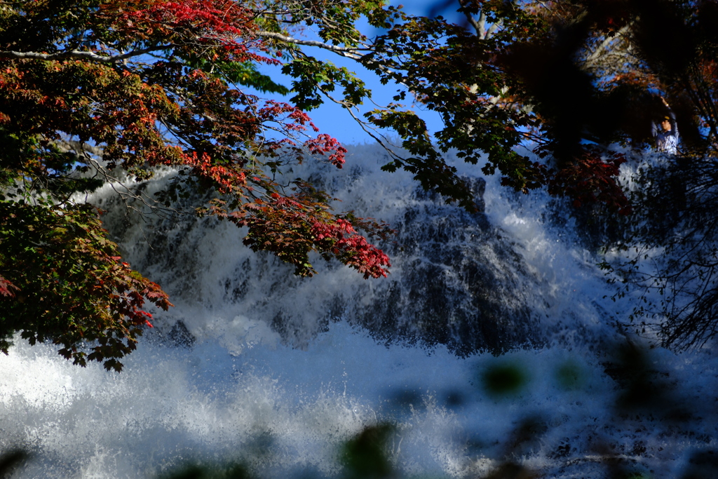 湯滝（最上段）
