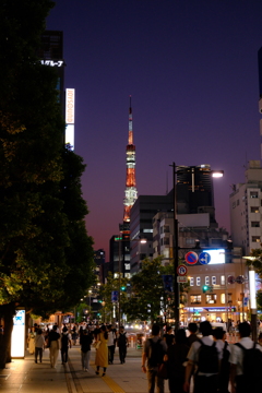 呑みに行く途中