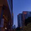 西梅田夕景01