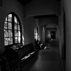 a corridor in a school