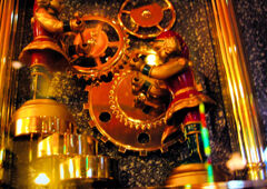 a music box clock