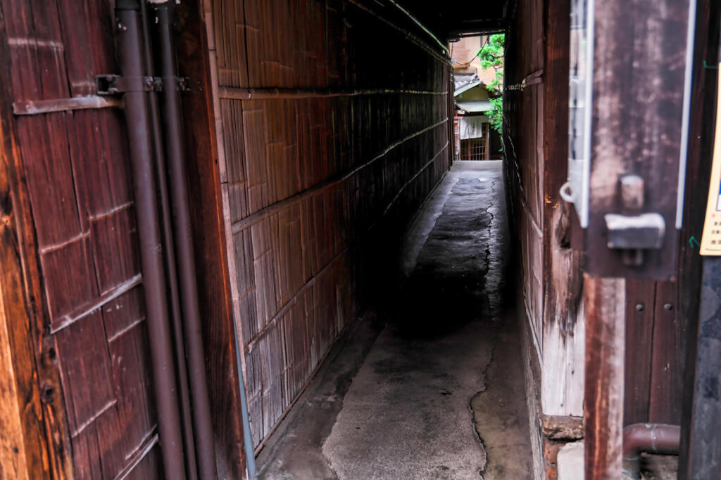 an alley