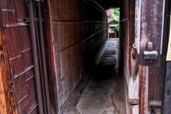 an alley
