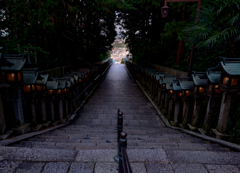 宝山寺-参道