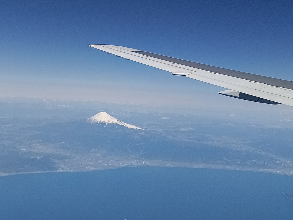機上から