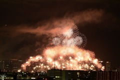 淀川花火大会-2