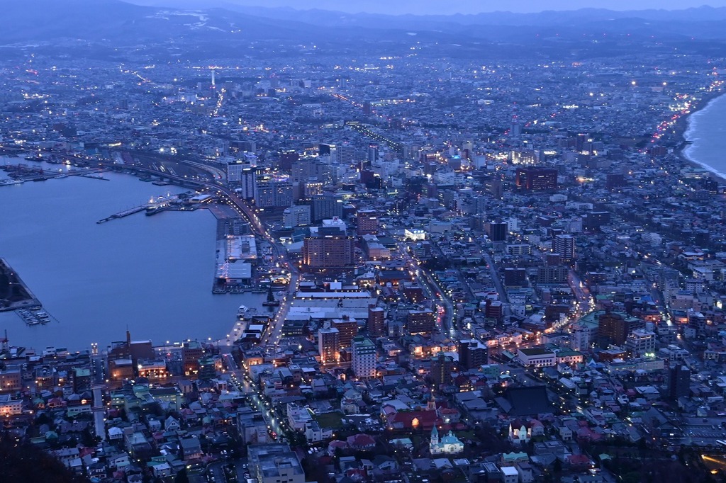 函館山から