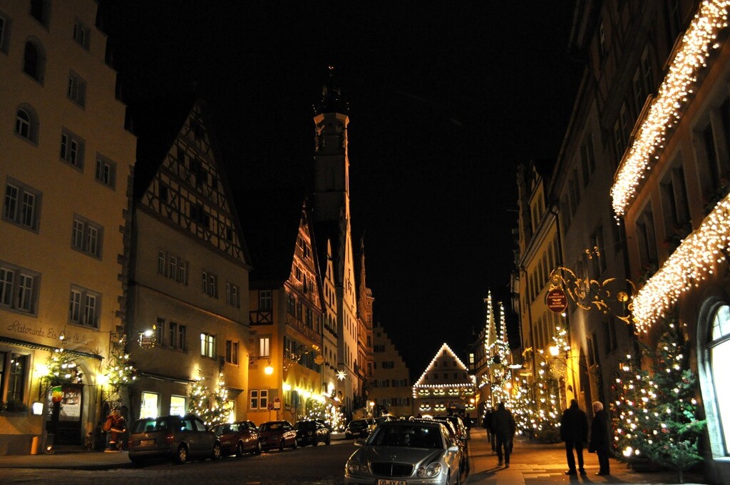 ローテンブルグの街角