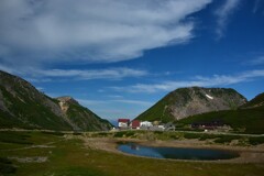 鶴ｹ池と銀嶺荘