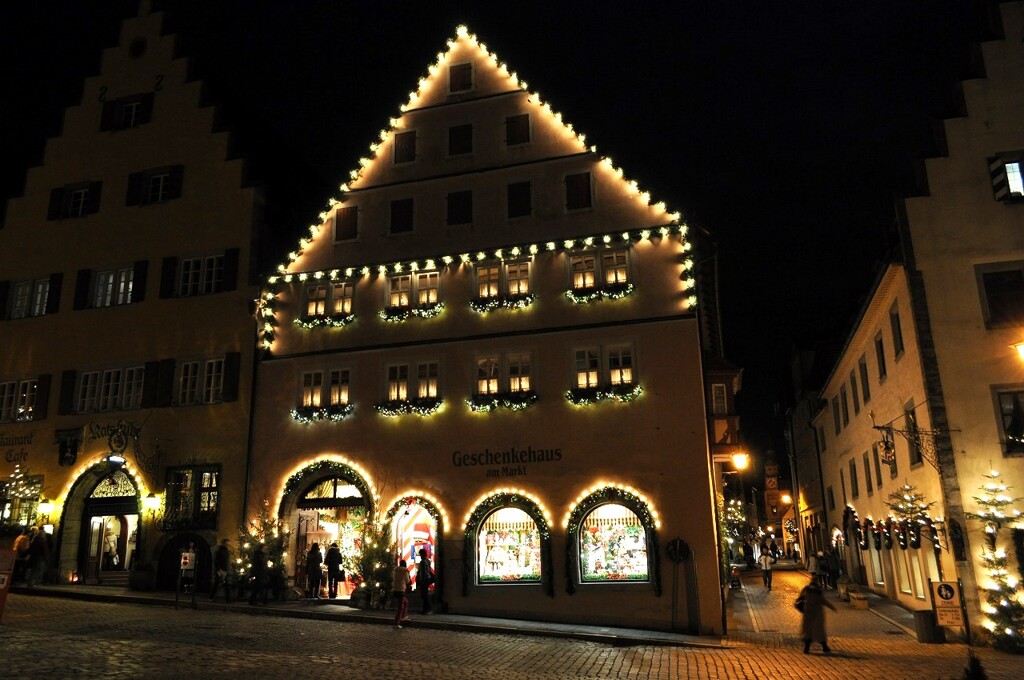 ローテンブルグのメイン通り