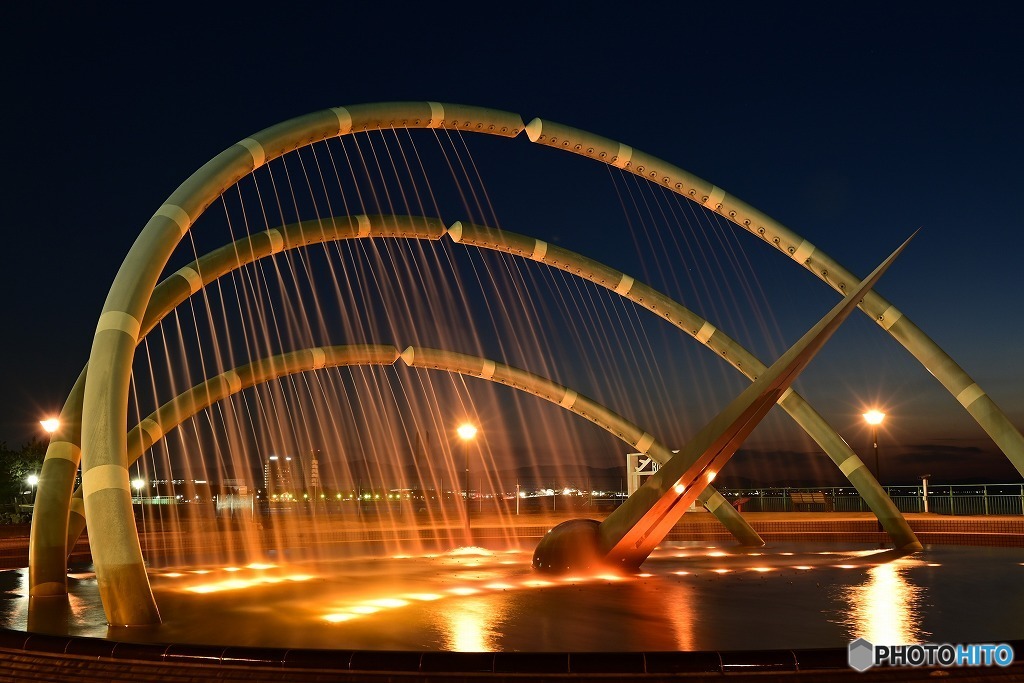 夜のりんくうパーク