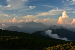 北アルプス展望