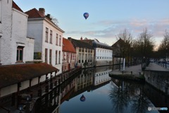 ブルージュの朝