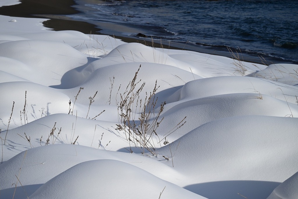冬の海岸