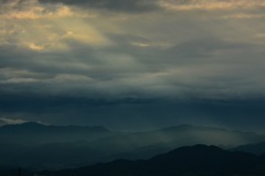 九品寺から