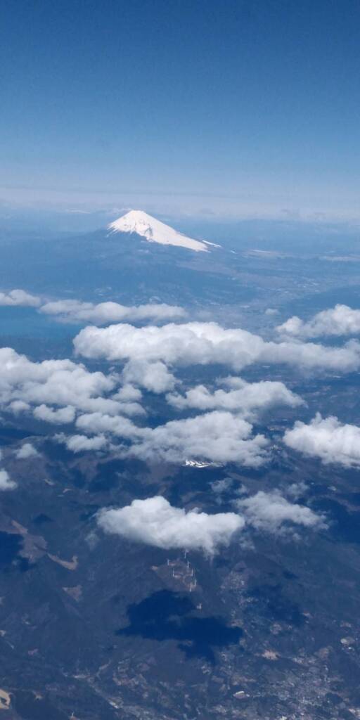 伊豆半島上空から