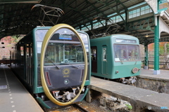 叡山鉄道「ひえい」と「ノスタルジック731」