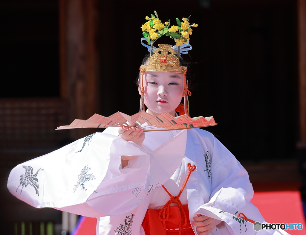 斎王祭り‥巫女舞2