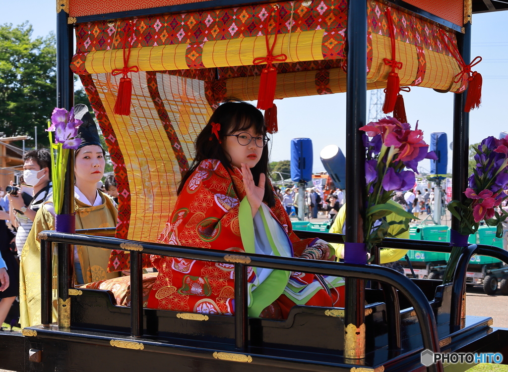 斎王祭り‥子供斎王様