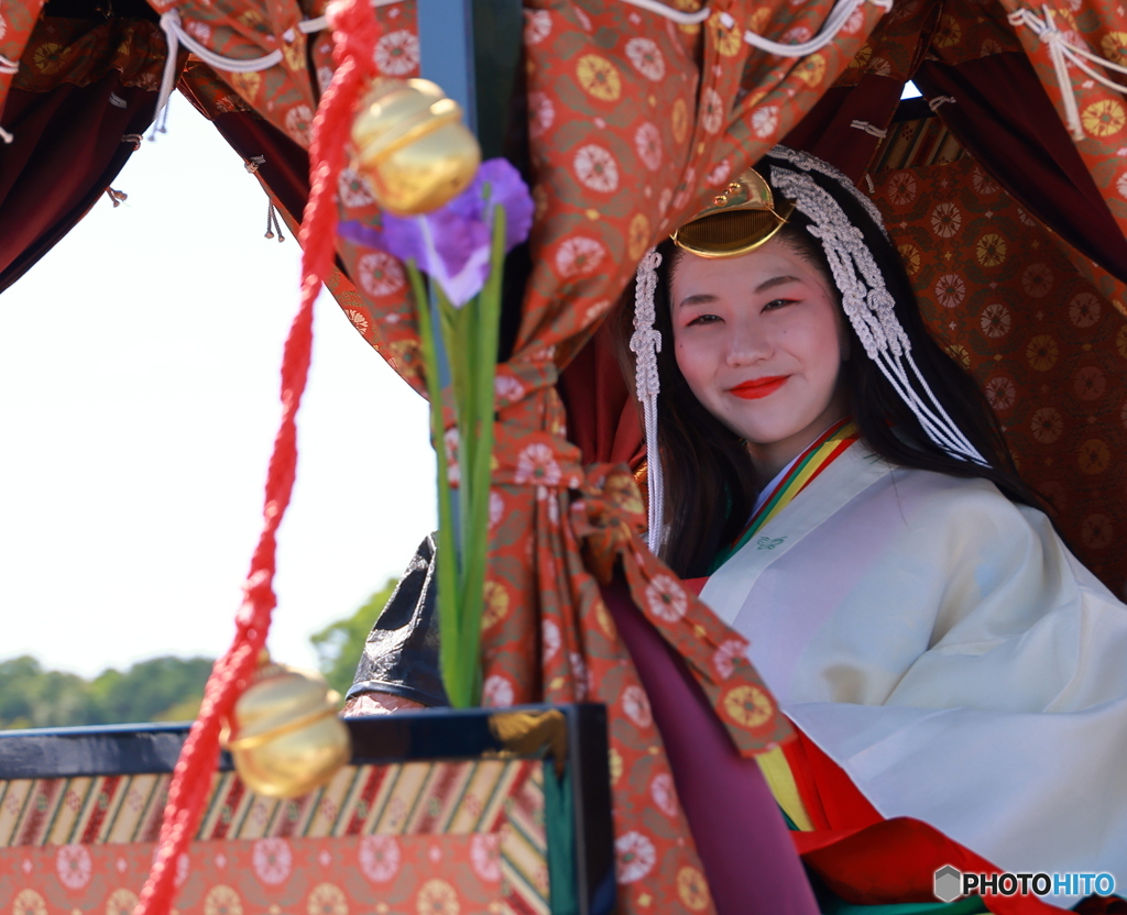 斎王祭り‥微笑み