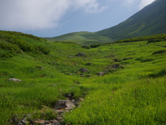 夏空 月山