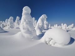 雪の像