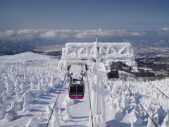 蔵王ロープウェイ山頂線