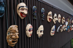 紀州街道で出会った仮面たち