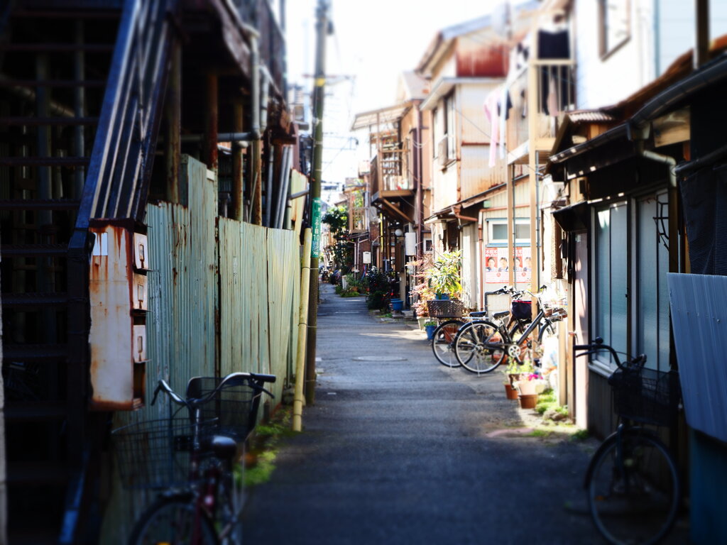 日曜日の街角