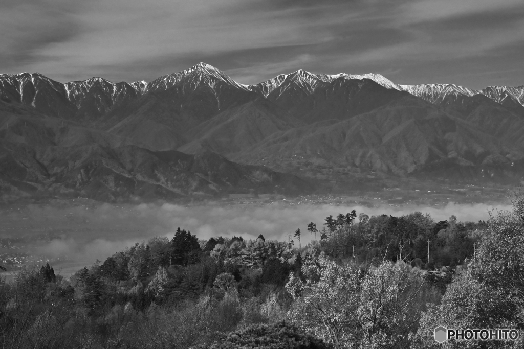 北アルプス　初冬Ⅰ