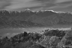 北アルプス　初冬Ⅰ