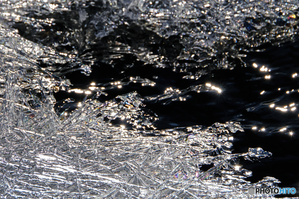 せせらぎ凍る　Ⅱ