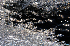 せせらぎ凍る　Ⅱ