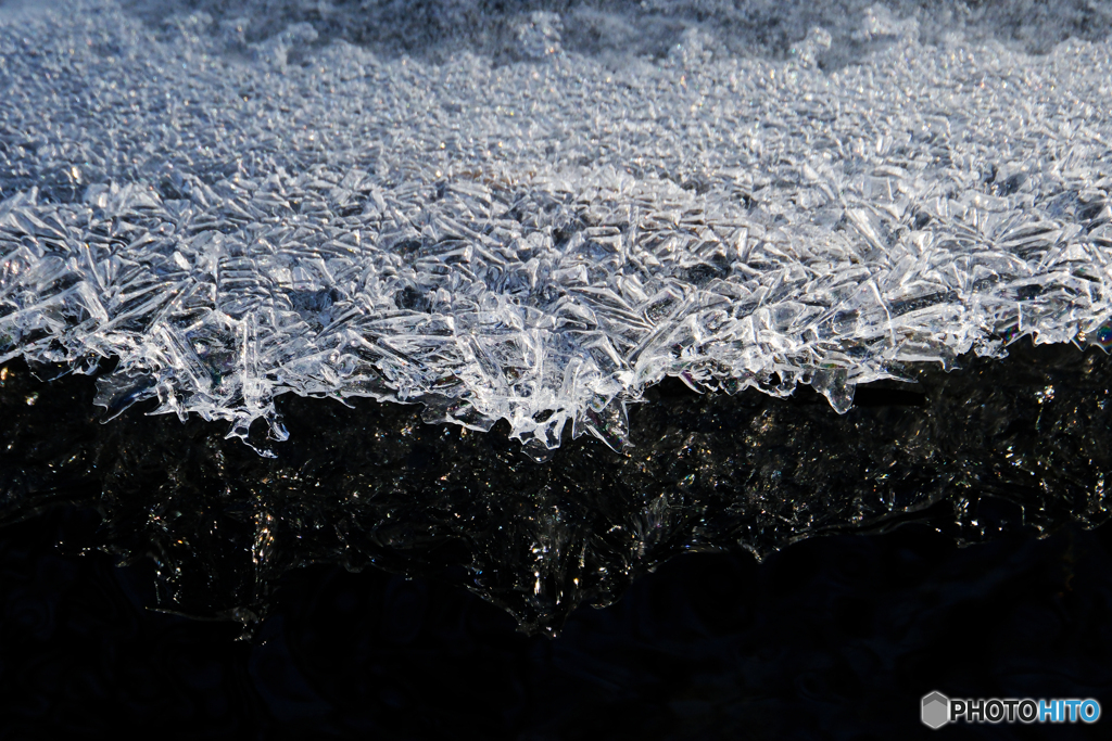 せせらぎ凍る　Ⅰ