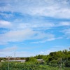 青空とサッカー少年たち